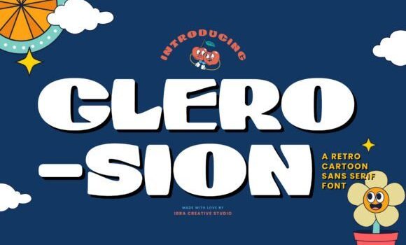 Glerosion Font - Featured Image