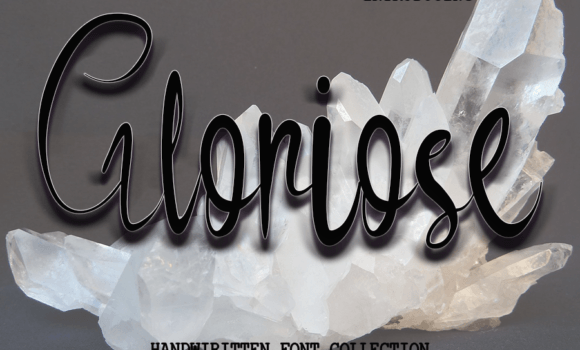 Gloriose Font Font - Featured Image