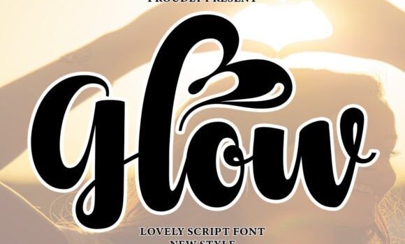 Glow Font - Featured Image