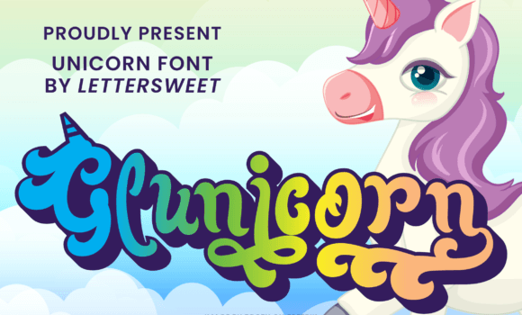 Glunicorn Font - Featured Image