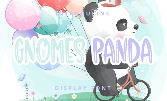 Gnomes Panda Font Fonts Free Download Gnomes Panda Font - Featured Image