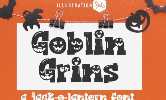 Goblin Grins Font - Featured Image