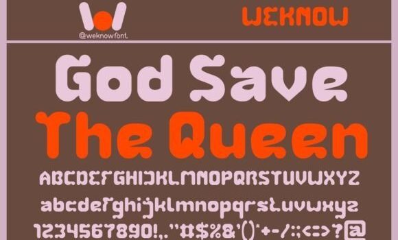 God Save the Queen Font - Featured Image
