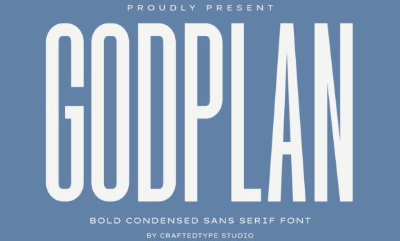 Godplan Font - Featured Image