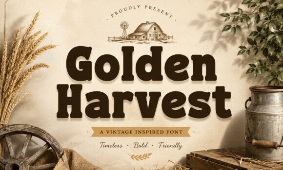 Golden Harvest Font Fonts Free Download Golden Harvest Font - Featured Image
