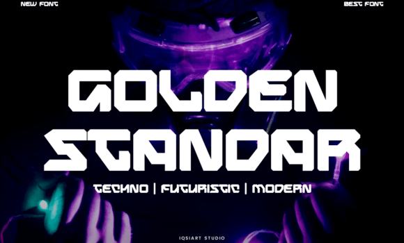 Golden Standar Font - Featured Image