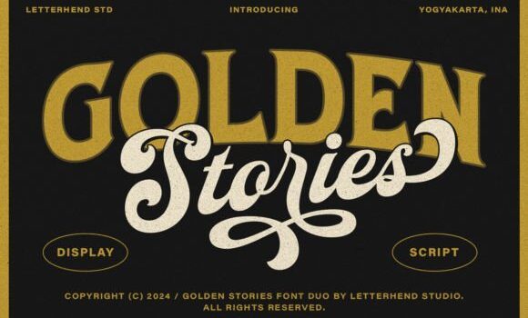 Golden Stories Font Fonts Free Download Golden Stories Font - Featured Image