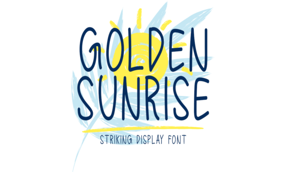 Golden Sunrise Font Fonts Free Download Golden Sunrise Font - Featured Image