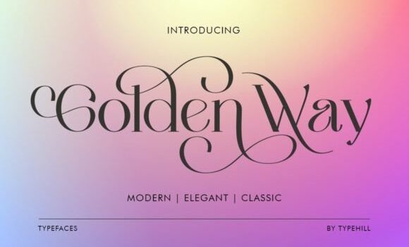 Golden Way Font Fonts Free Download Golden Way Font - Featured Image