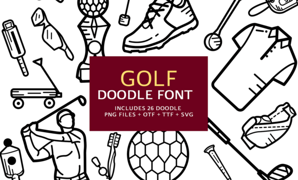 Golf Doodle Font Fonts Free Download Golf Doodle Font - Featured Image
