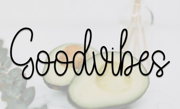Goodvibes Font - Featured Image