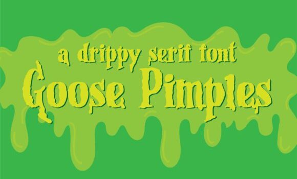Goose Pimples Font - Featured Image