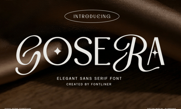 Gosera Font - Featured Image