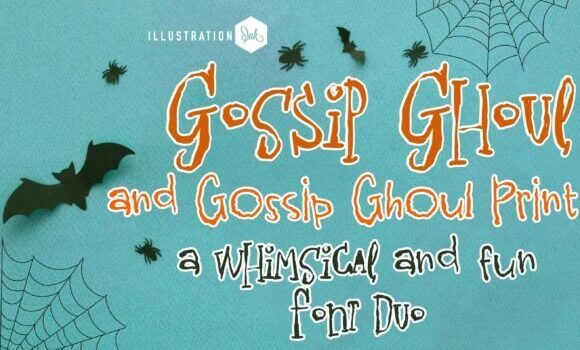 Gossip Ghoul Duo Font Fonts Free Download Gossip Ghoul Duo Font - Featured Image