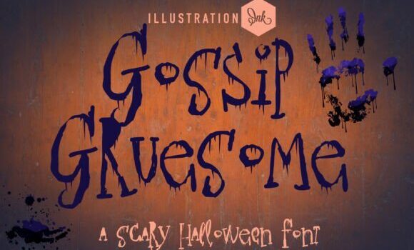 Gossip Gruesome Font Fonts Free Download Gossip Gruesome Font - Featured Image