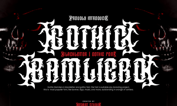 Gothic Bamliero Font Fonts Free Download Gothic Bamliero Font - Featured Image