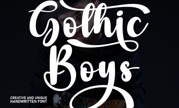 Gothic Boys Font - Featured Image