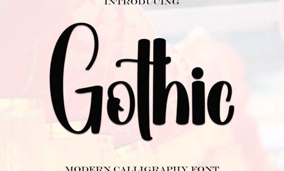 Gothic Font - Featured Image