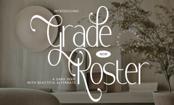 Grade Roster Font - Featured Image