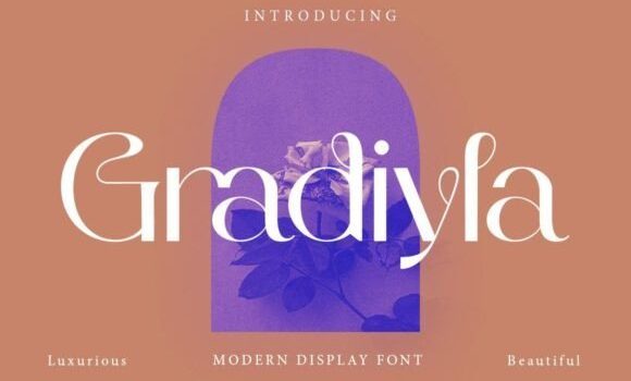 Gradiyla Font Fonts Free Download Gradiyla Font - Featured Image