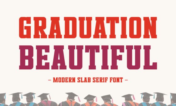 Graduation Beautiful Font - Featured Image