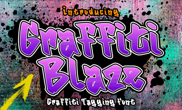 Graffitti Blaze Font Fonts Free Download Graffitti Blaze Font - Featured Image