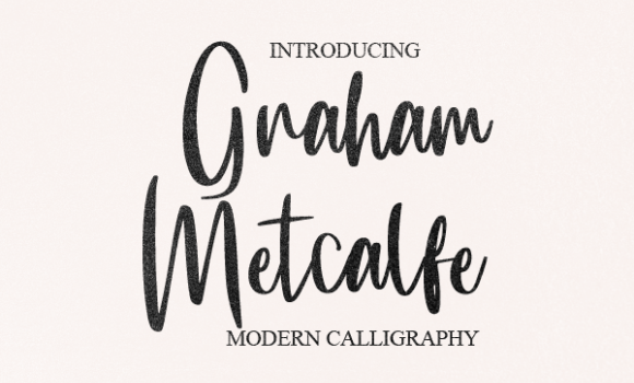 Graham Metcalfe Font - Featured Image