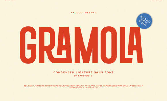 Gramola Font - Featured Image