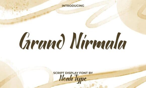Grand Nirmala Font - Featured Image
