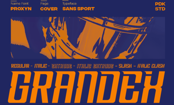 Grandex Font - Featured Image