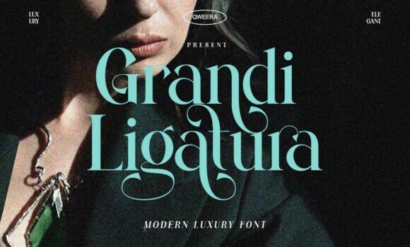 Grandi Ligatura Font - Featured Image