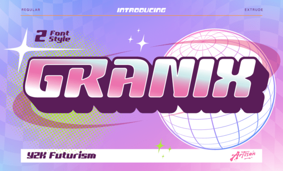 Granix Font - Featured Image