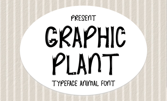 Graphic Plant Font - Featured Image