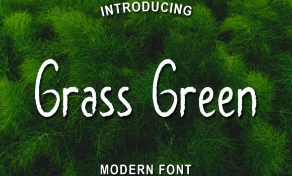 Grass Green Font - Featured Image