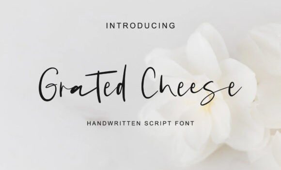 Grated Cheese Font - Featured Image