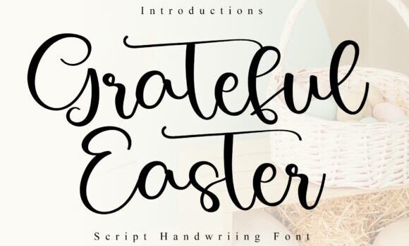 Grateful Easter Font - Featured Image