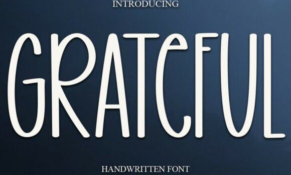Grateful Font - Featured Image