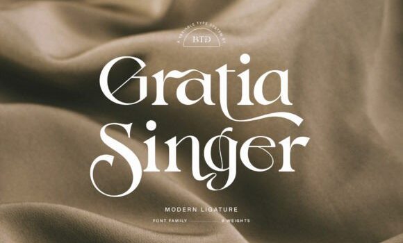 Gratia Singer Font Fonts Free Download Gratia Singer Font - Featured Image