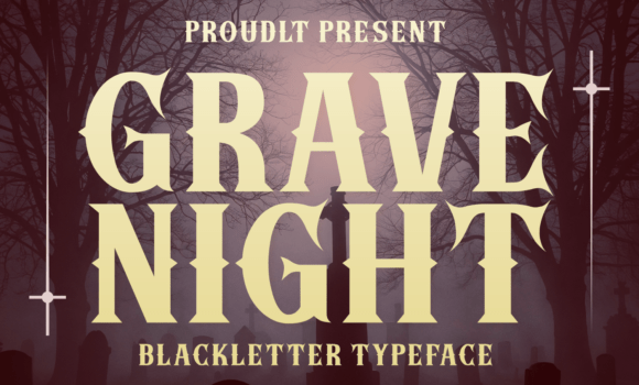 Grave Night Font - Featured Image