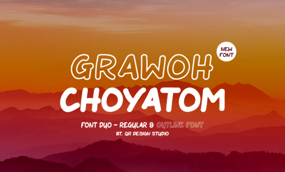 Grawoh Choyatom Font - Featured Image