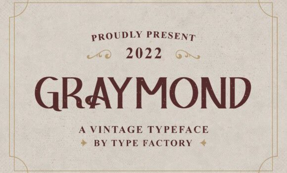 Graymond Font - Featured Image