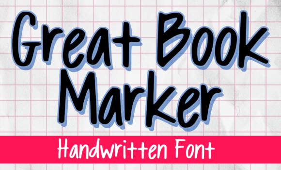 Great Book Marker Font - Featured Image
