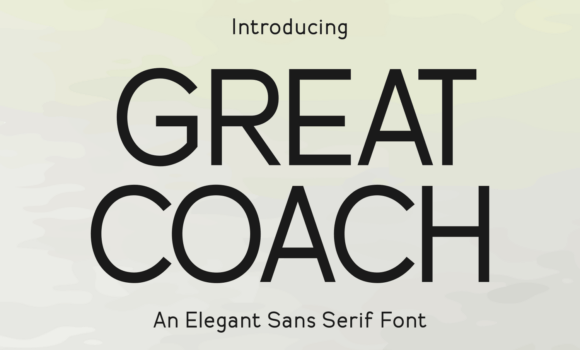 Great Coach Font - Featured Image