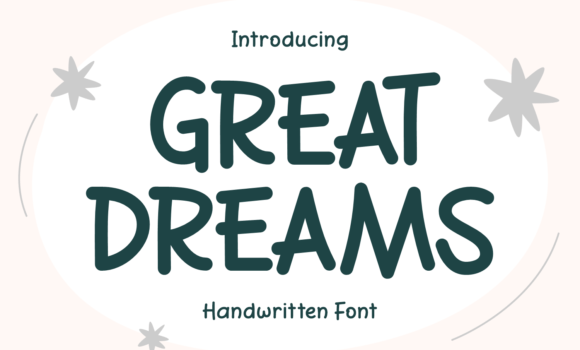 Great Dreams Font - Featured Image