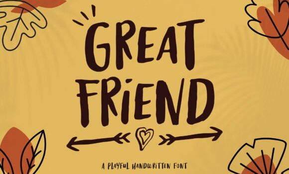 Great Friend Font - Featured Image