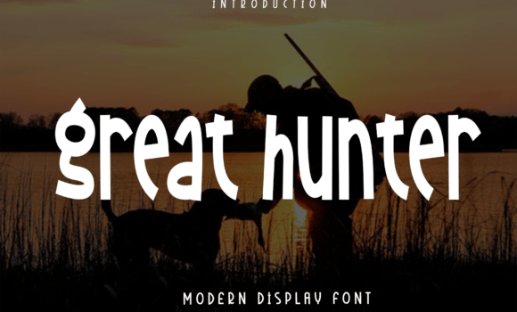 Great Hunter Font Fonts Free Download Great Hunter Font - Featured Image