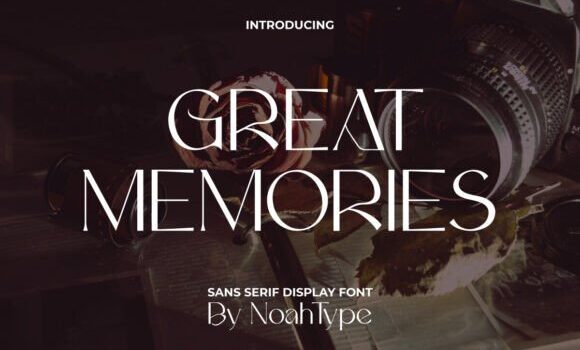 Great Memories Font - Featured Image
