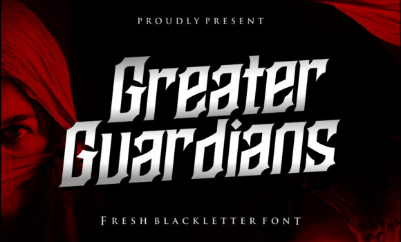 Greater Guardians Font - Featured Image