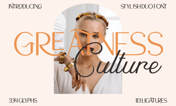 Greatness Culture Font - Featured Image