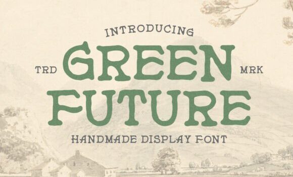 Green Future Font - Featured Image